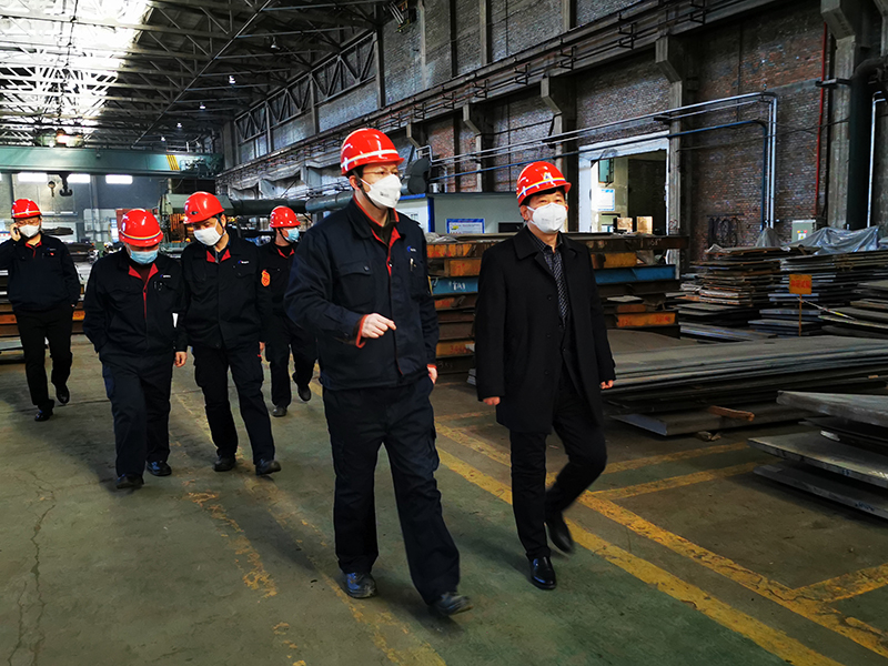 王文生檢查公司復(fù)工復(fù)產(chǎn)進展情況
